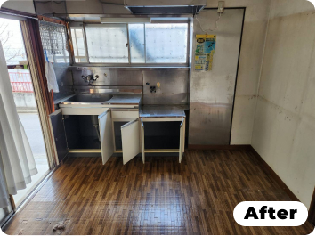 遺品整理実績アフター画像